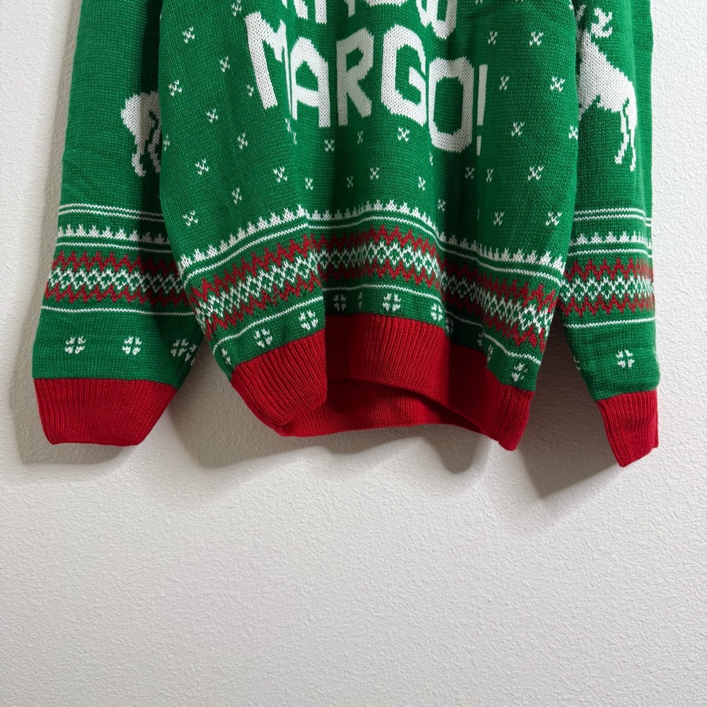National Lampoon's Christmas Vacation I Don’t Know Margot Christmas Sweater 3X - Picture 10 of 16
